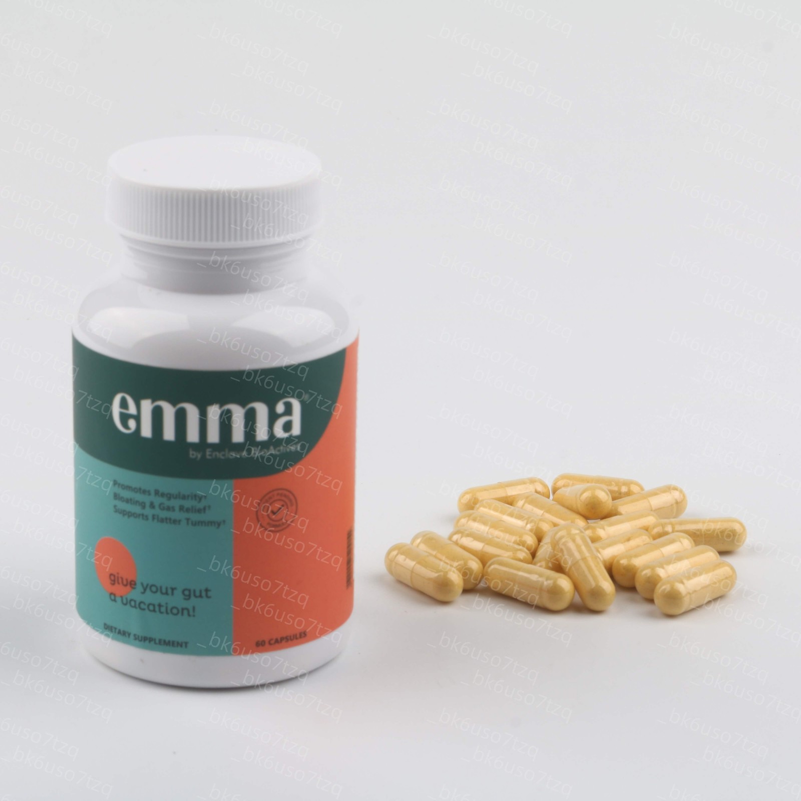 1-3 pack Emma Relief Supplement KONSCIENS KETO for Gut Bloating -60 Capsules