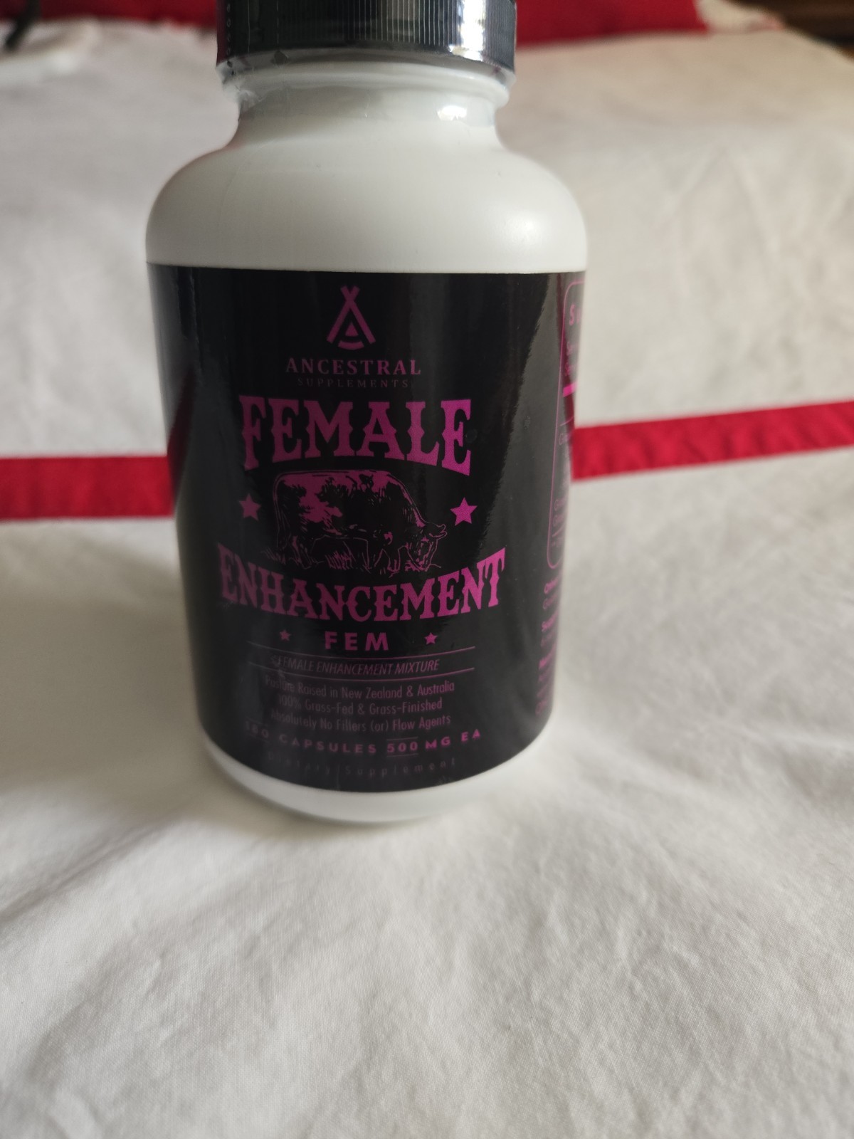 Ancestral Supplements Female Enhancement Fem Mixture 180 Capsules 500 mg – New