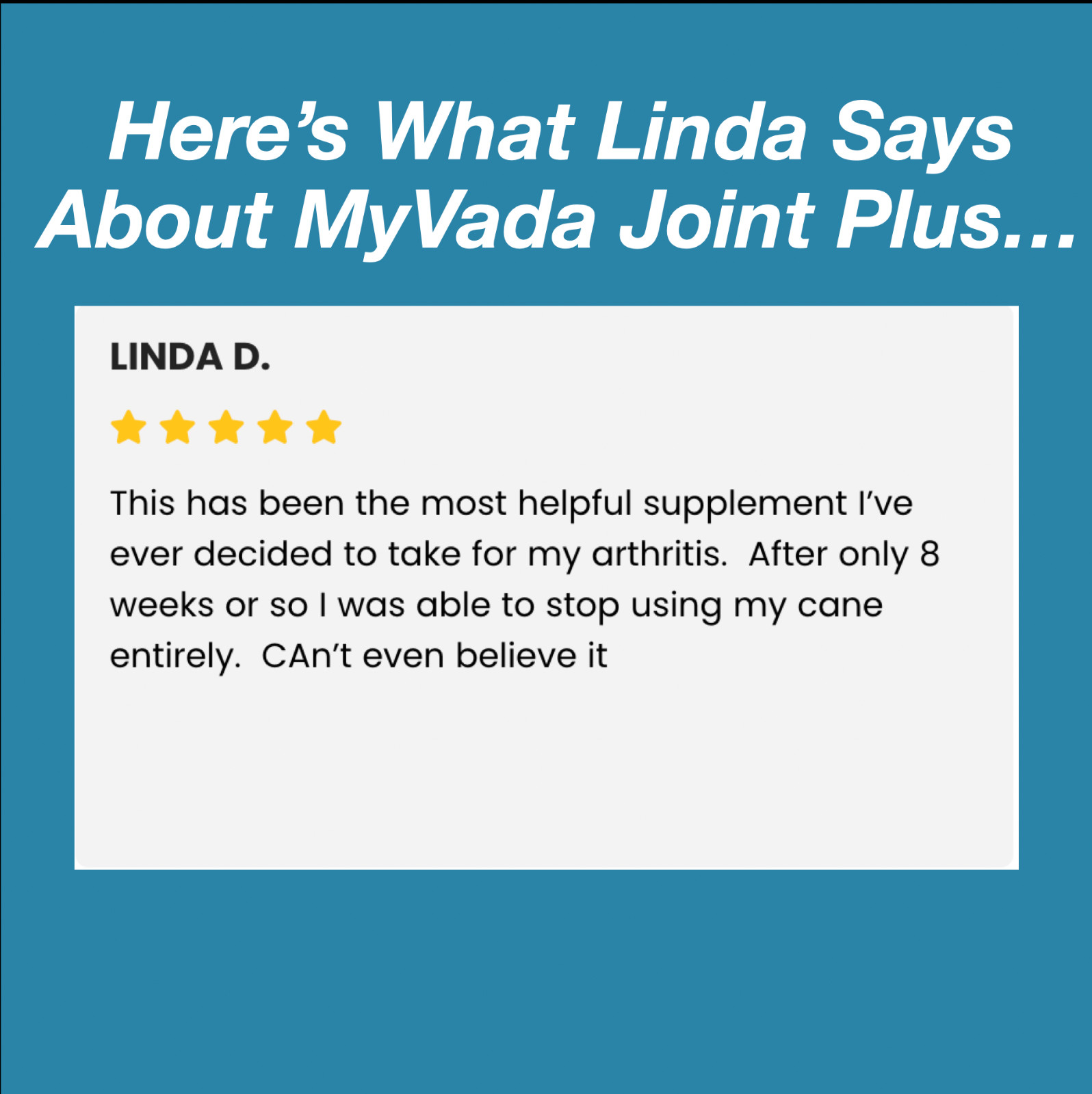 MyVada Joint Plus – Ayurvedic Herbal Organic Herbal Joint Health Supplement