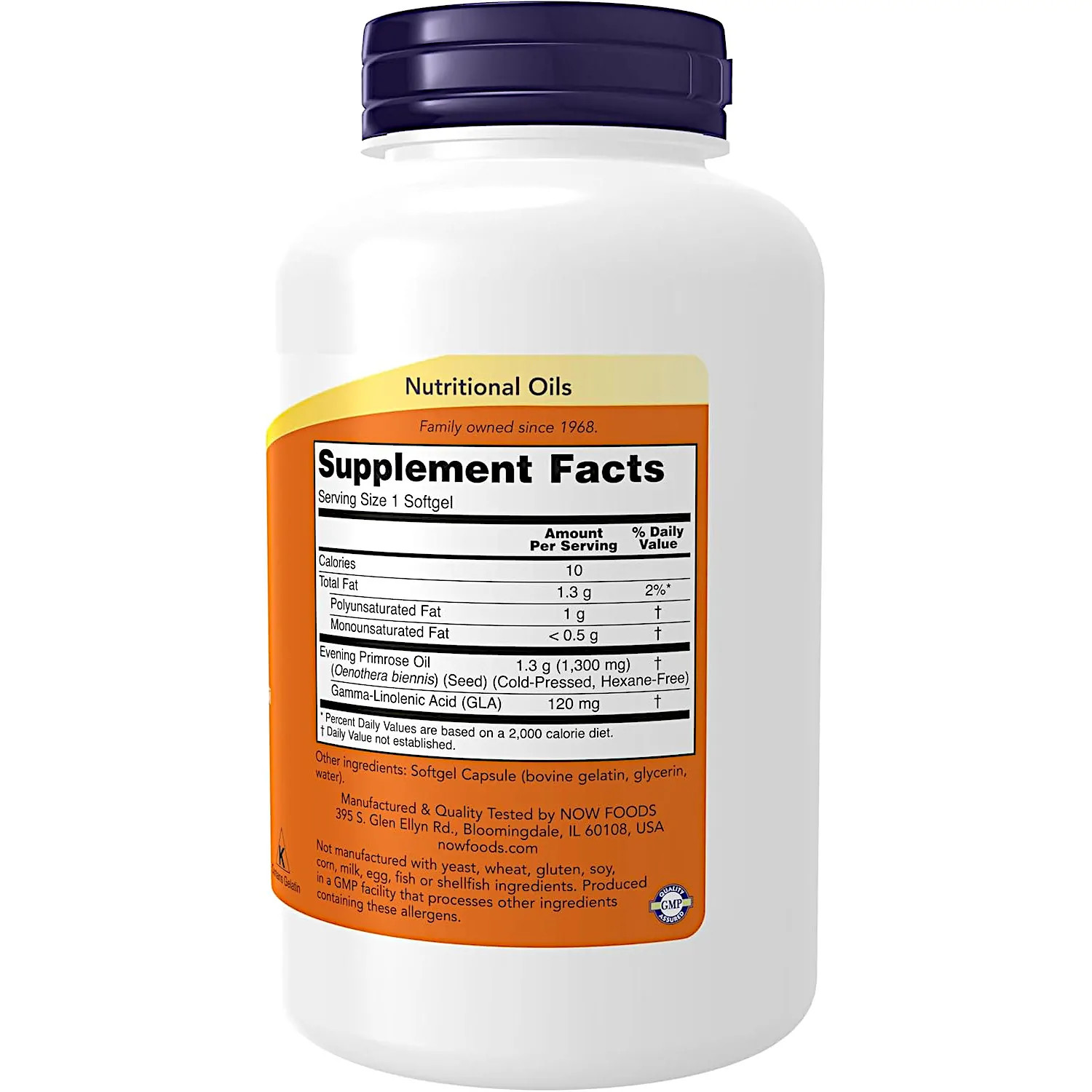 NOW Foods Super Primrose 1300 mg., 120 Softgels