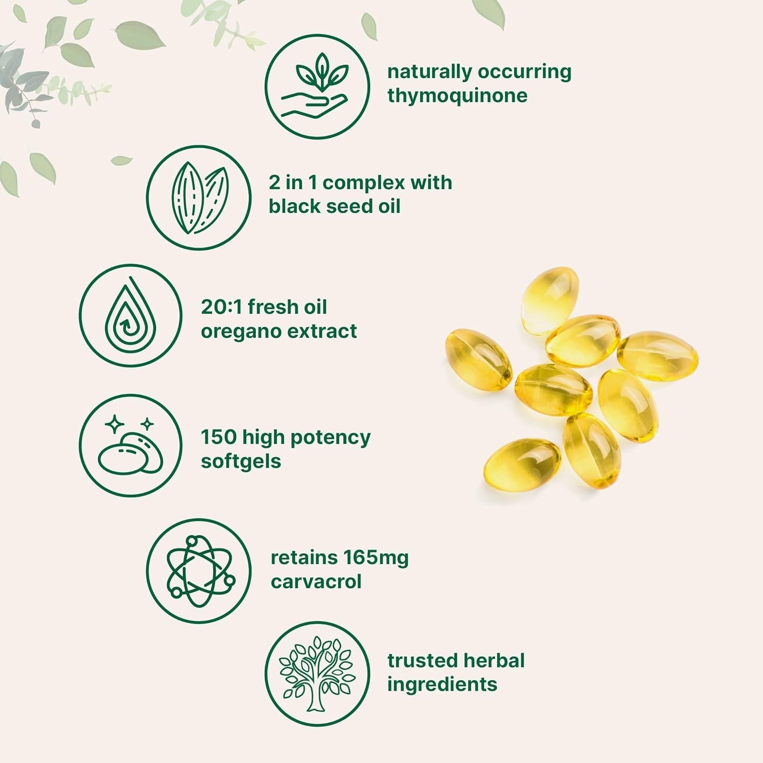 Micro Ingredients Oregano Oil with Black Seed Oil