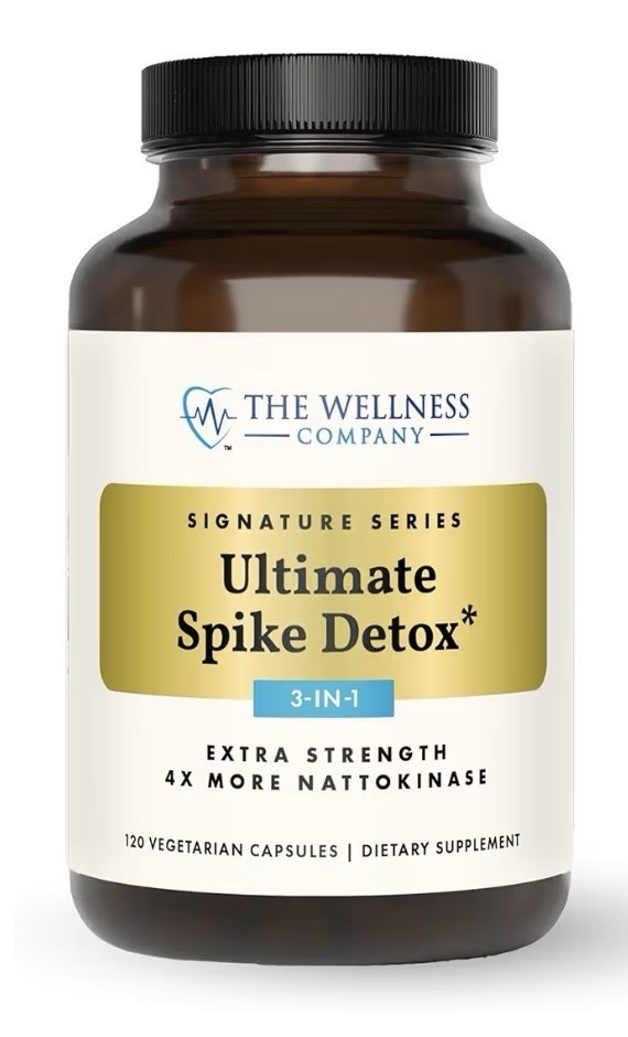 The Wellness Company Ultimate Spike Detox 3-in1 Extra Strength 120 Capsules