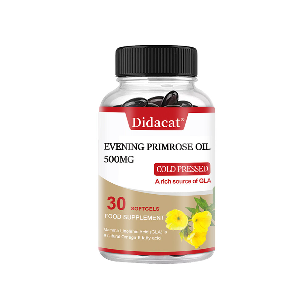 Evening Primrose Oil 500Mg with GLA, Anti-Aging Hormone Balance