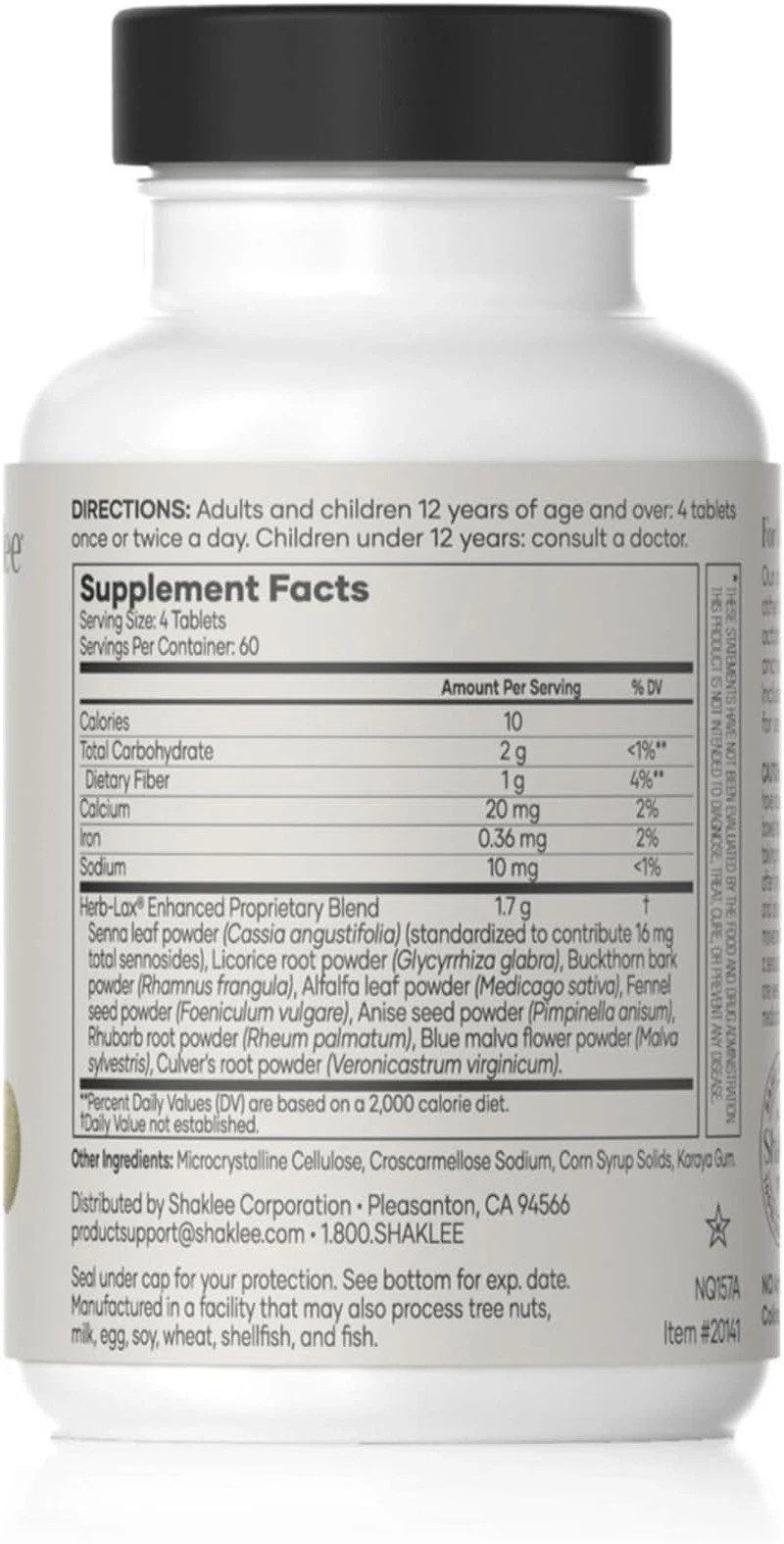 Herb-Lax® Gentle Laxative – Herbal Blend with Senna Leaf for Digestive Health