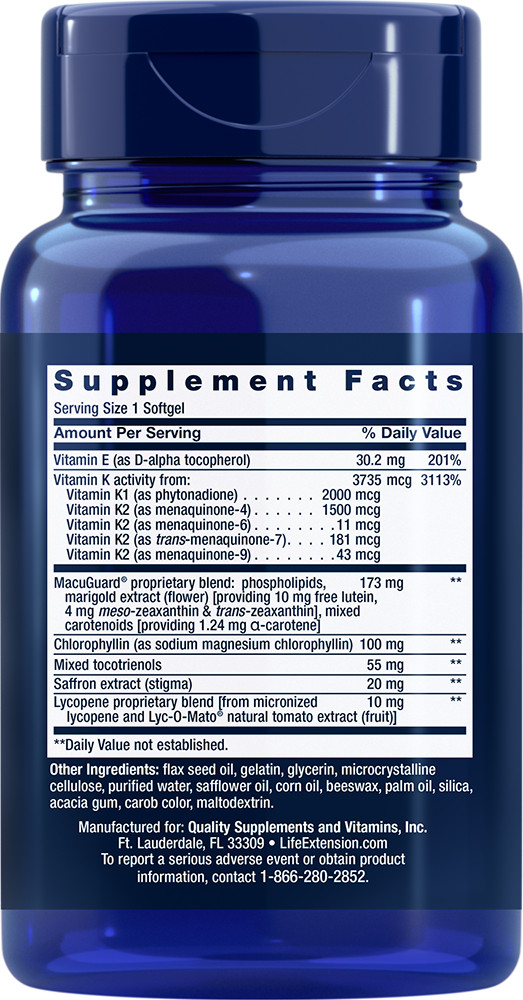 Life Extension Once-Daily Health Booster 30 Soft gels X 2 Bottles.
