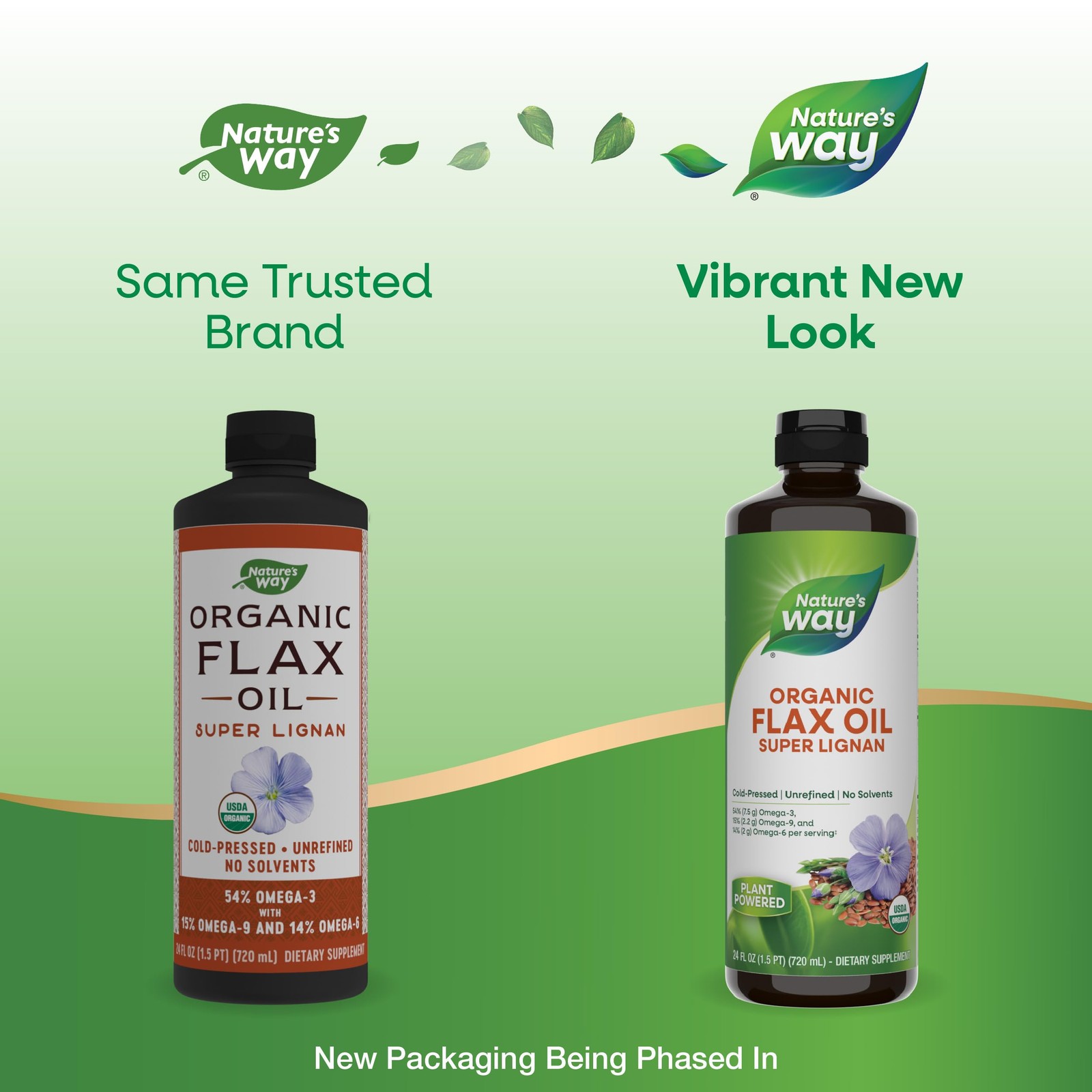 Nature’s Way Organic Flax Oil Super Lignan, 24 Fl Oz (Pack of 1)