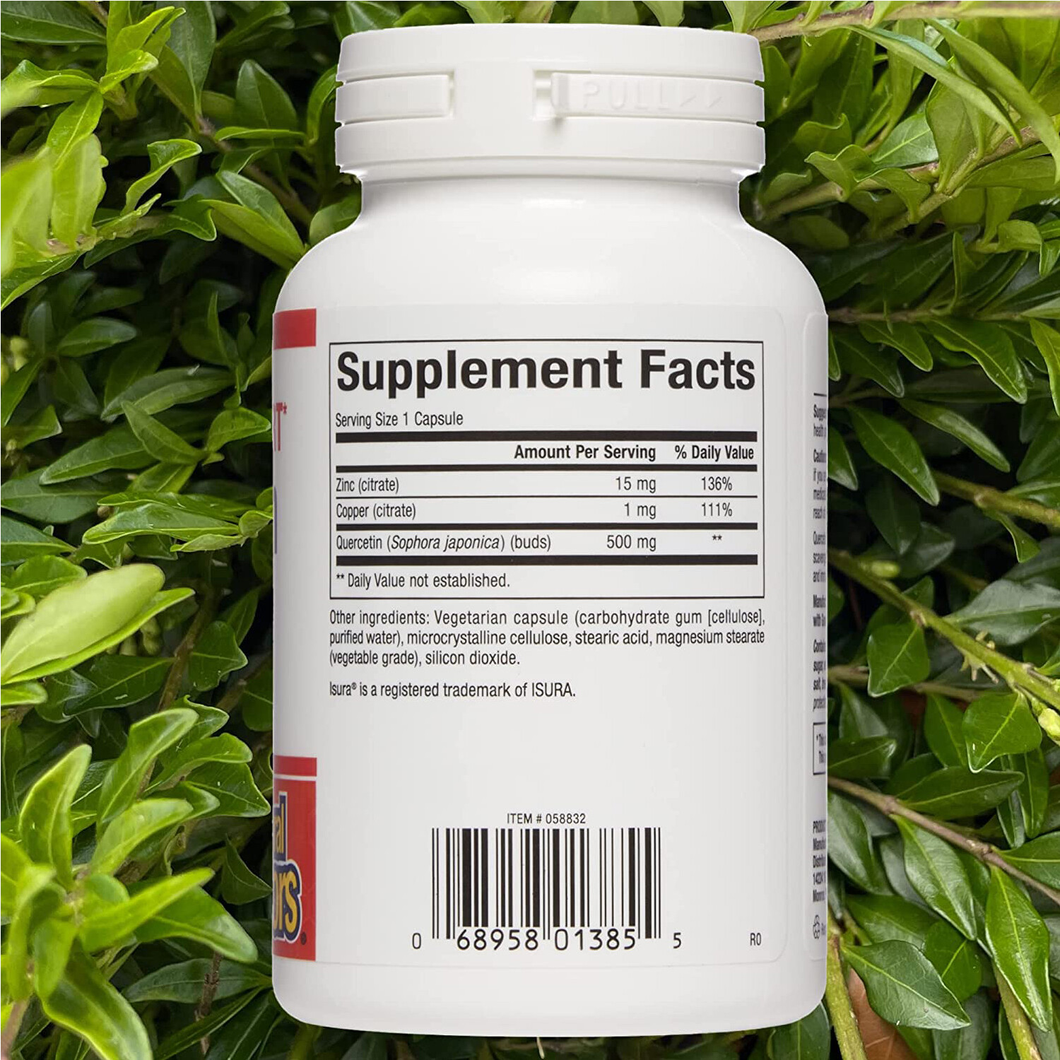 Natural Factors, Quercetin 500 mg w Zinc & Copper 4 Immune Support,60VegCaps