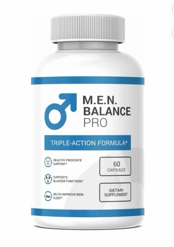 M.E.N. Balance PRO Healthy Prostate Support Triple-Action Formula 60 Capsules