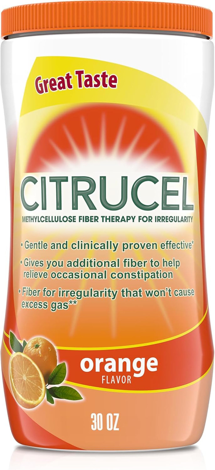 Fiber Powder for Occasional Constipation Relief, Methylcellulose Fiber Powder, O