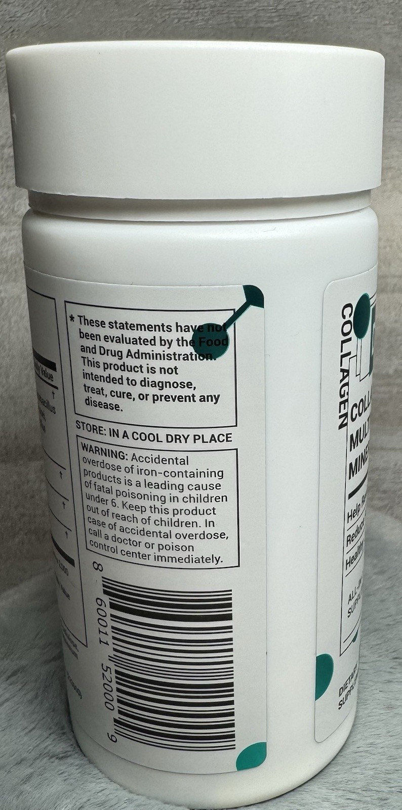 DrBioCare Collagen Peptide Multivitamin Supplement 60 Tablets Exp 11/2026
