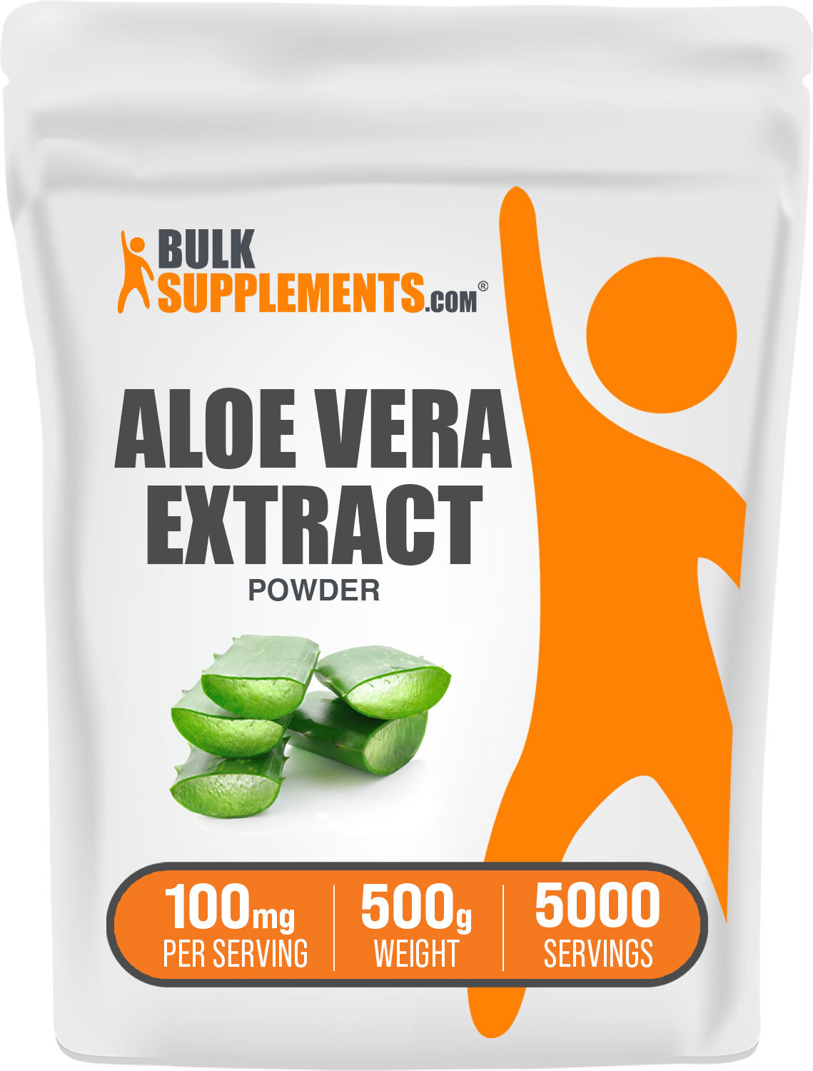 BulkSupplements Aloe Vera Extract Powder – Aloe Vera Supplement