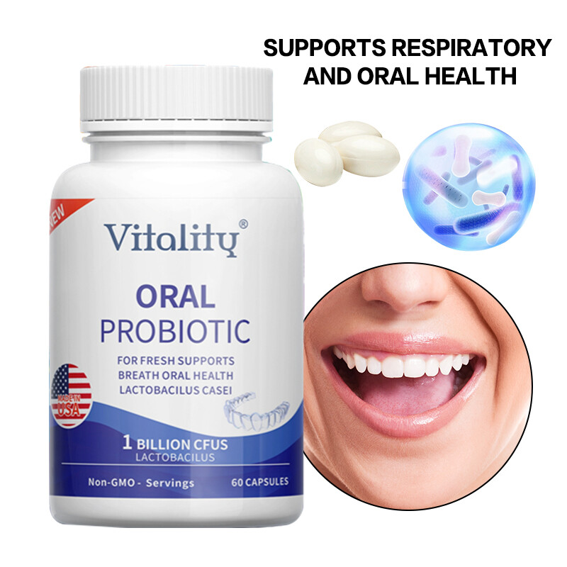 ORAL PROBIOTIC FORFRESH SUPPORTS BREATH&ORAL HEALTH 1 BILLION CFUS LACTOBACILUS