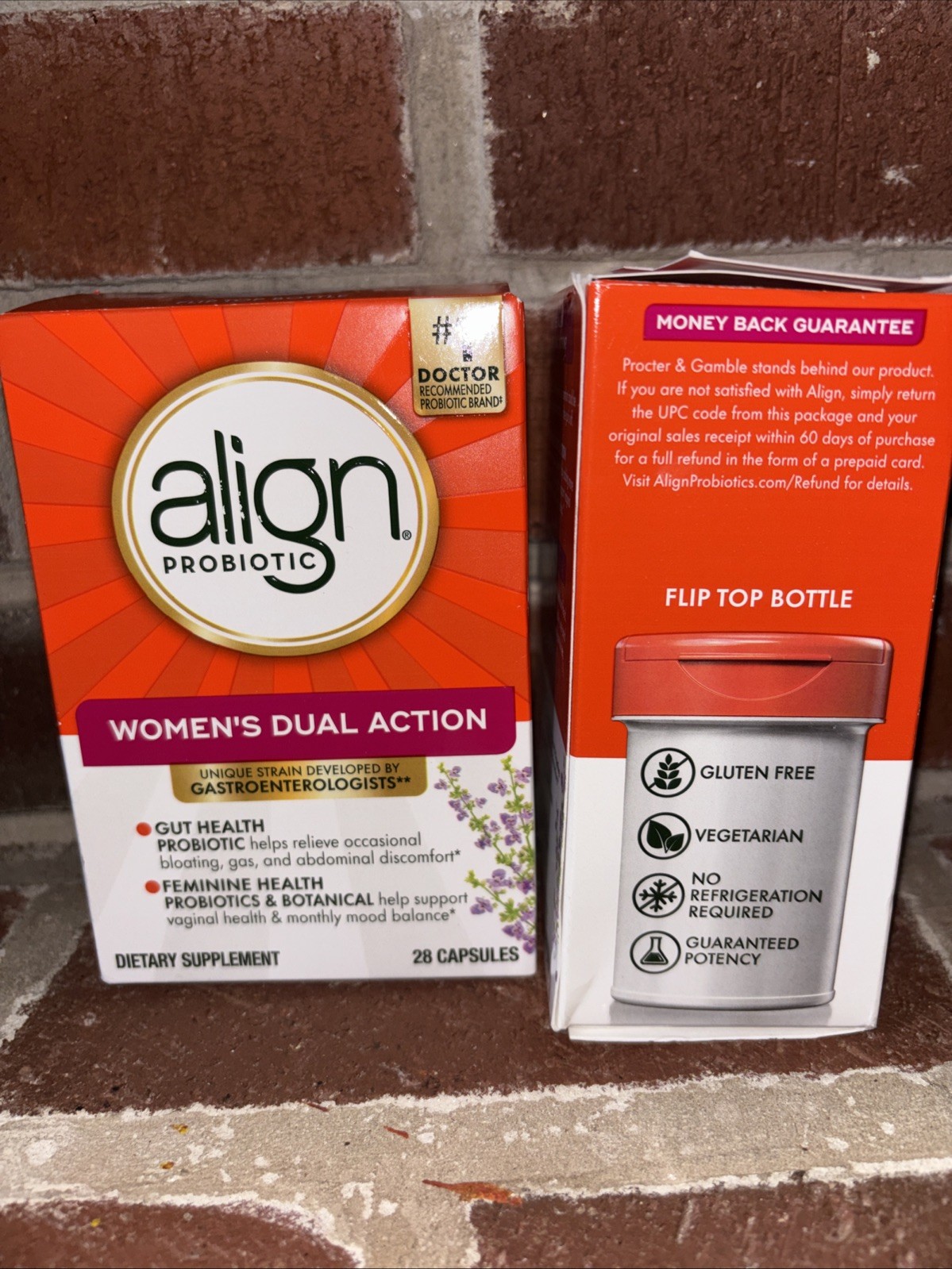 Align Probiotic Women’s Dual Action – 28 x 2(56 Capsules) Exp 12/2026+ Fast Ship