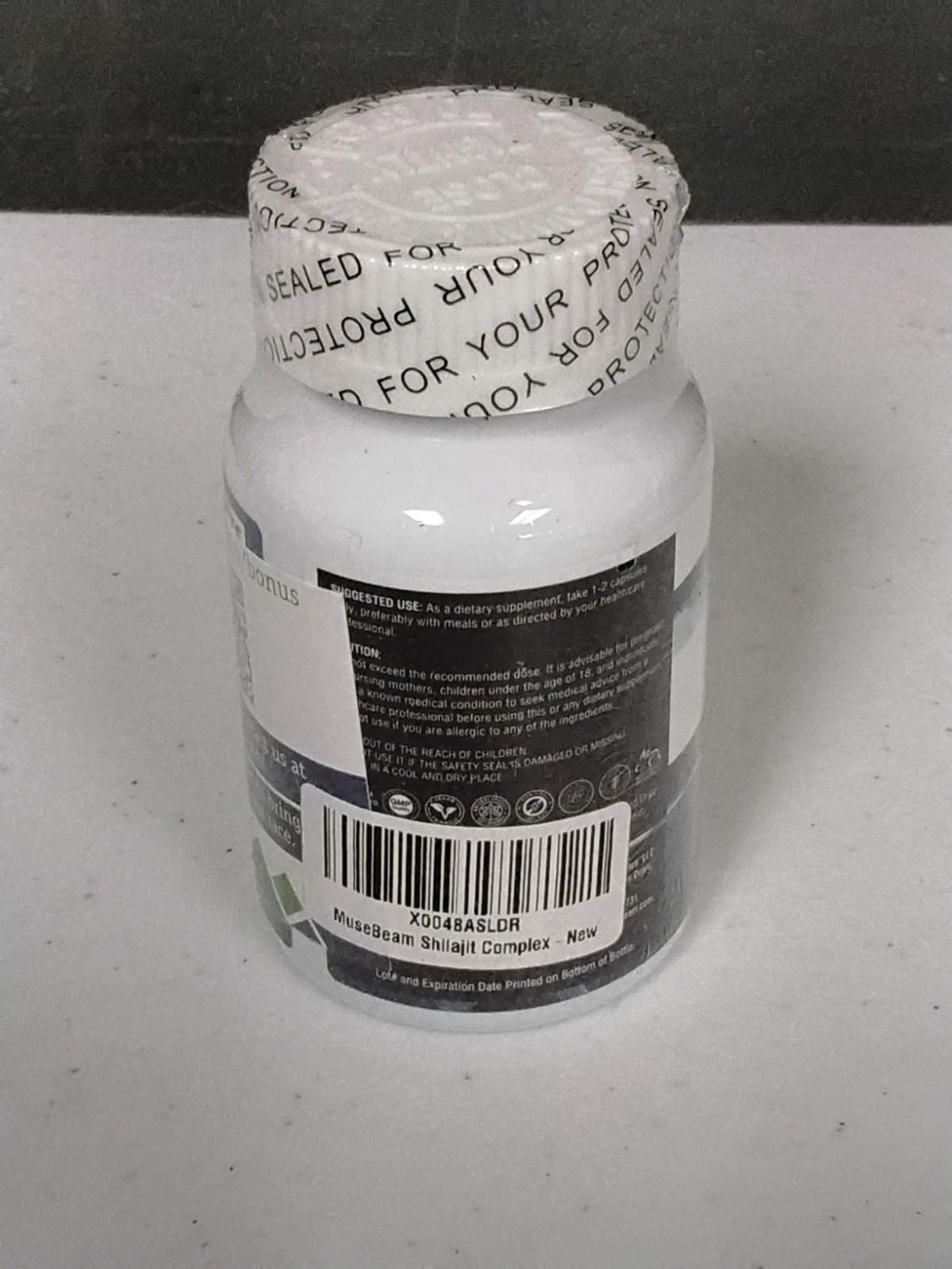NEW & SEALED! 100% Pure Himalayan Shilajit Complex by Musebeam EXP. 06/2026