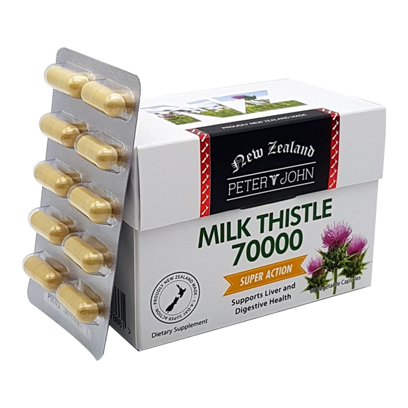 Milk Thistle 70000 60 Capsules – 5 Pack