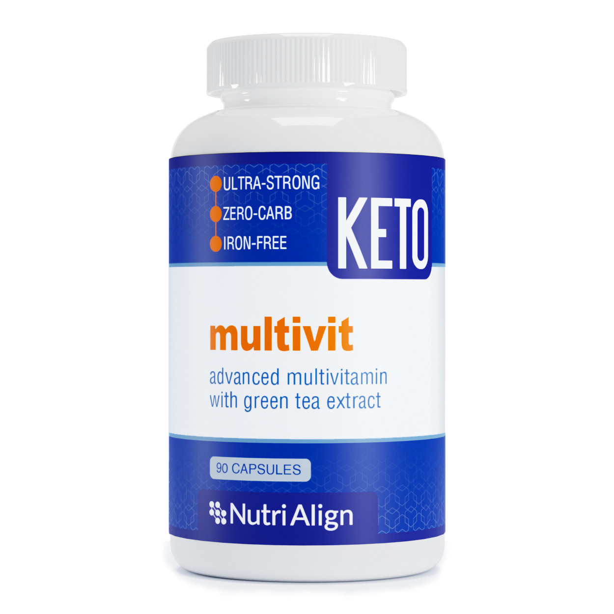 Keto Multivitamins: extra-strong formulation boosted with green tea extract