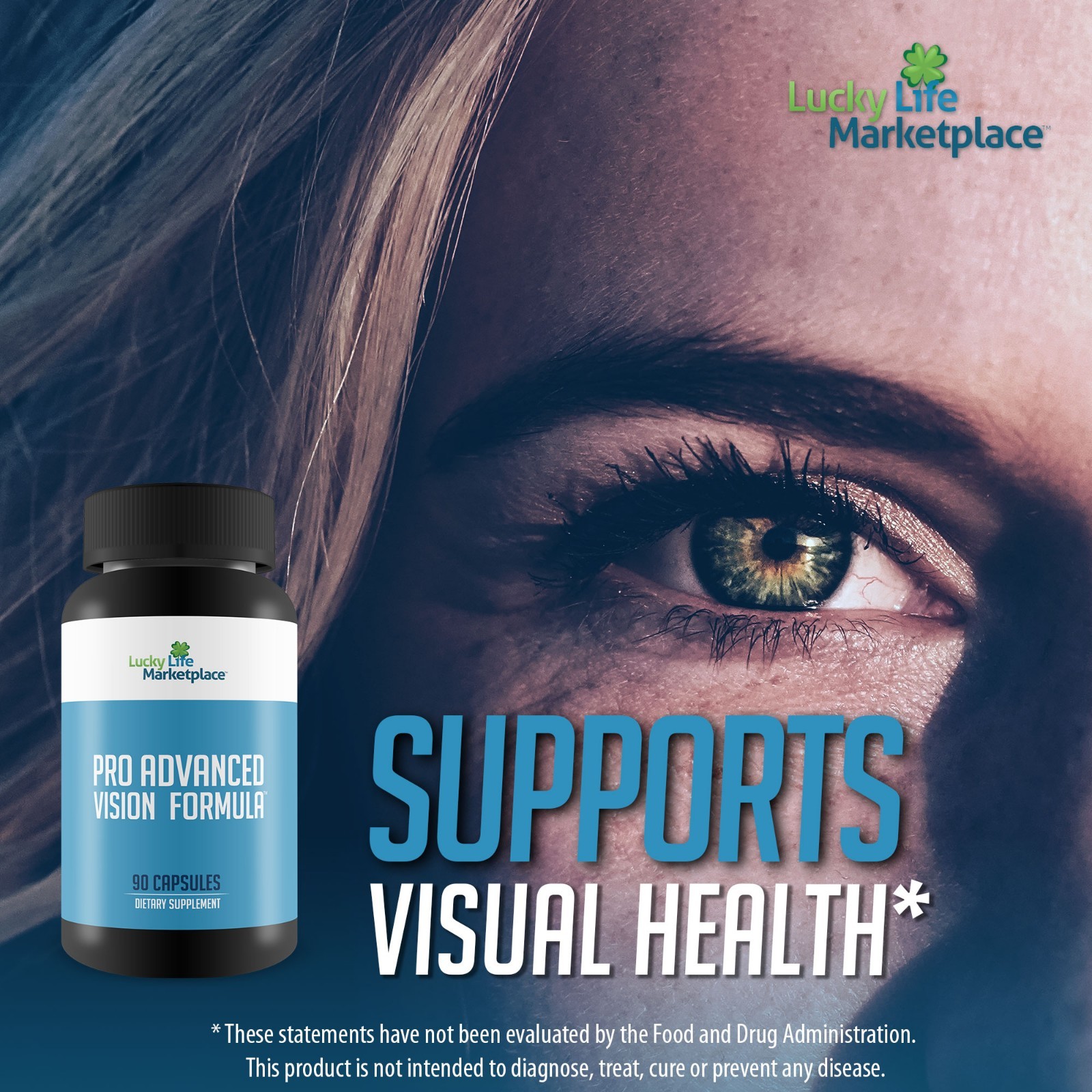 Pro Advanced Vision Formula – Eye Health Support Supplement – Aid Healthy Vision