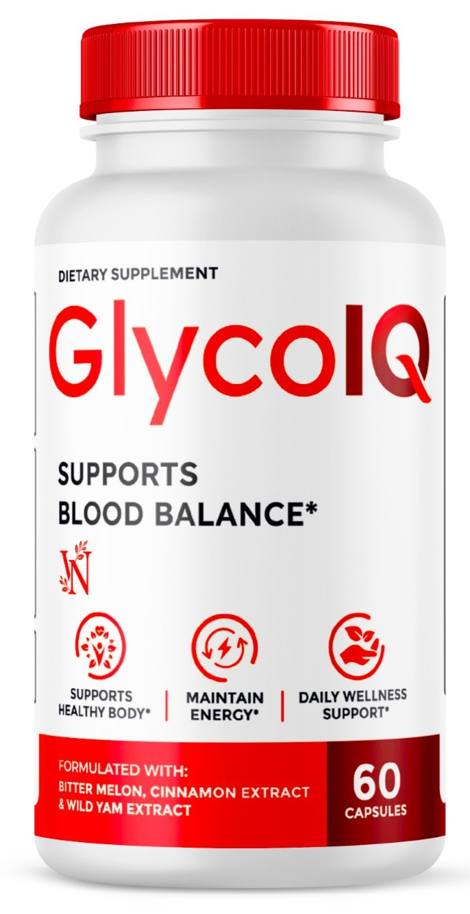 GlycoIQ Capsules, glycoiq Healthy Circulation Support Supplement (1 Pack)