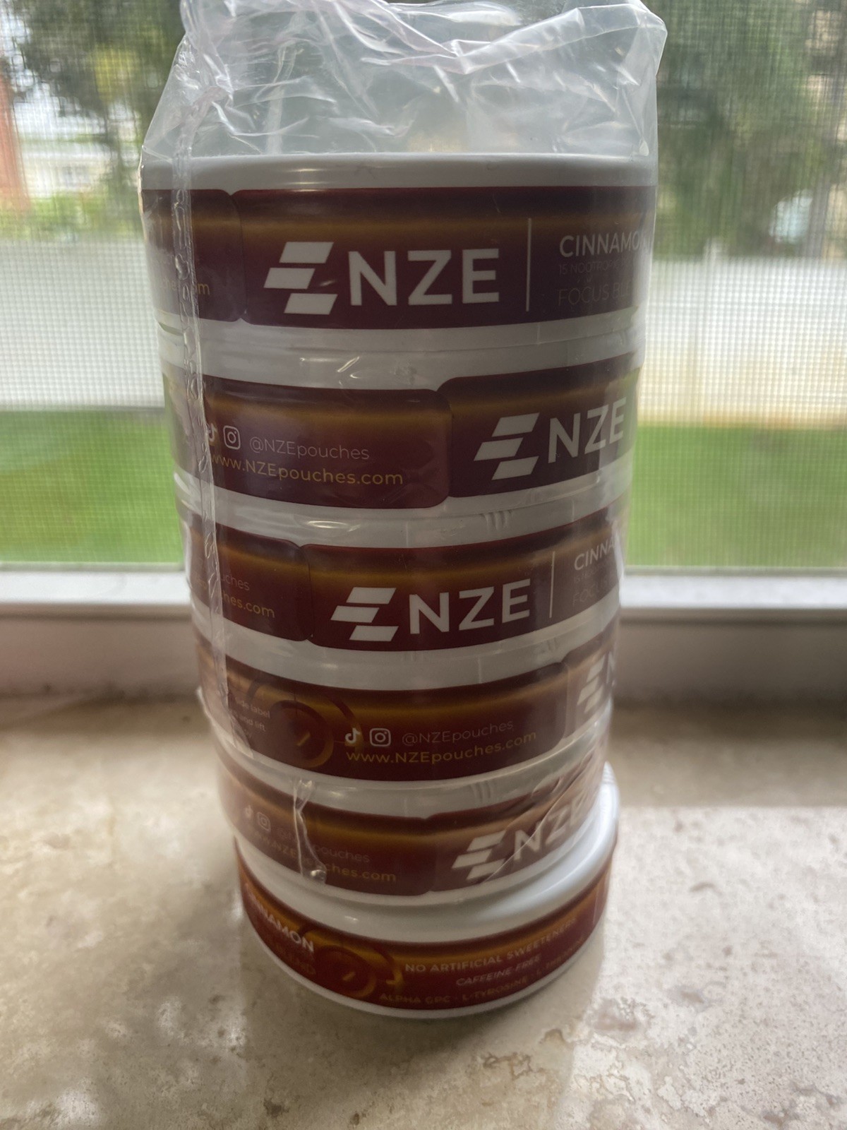 NEW & SEALED (6 pack) NZE Nootropic Pouches Alpha GPC Caffeine-Free – FOCUS
