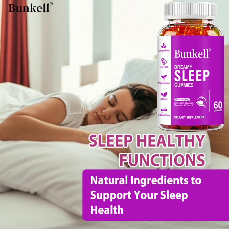 Sleep Gummies 60 count Fall Asleep Fast and Stay Asleep, Sleeping Aid Gummy