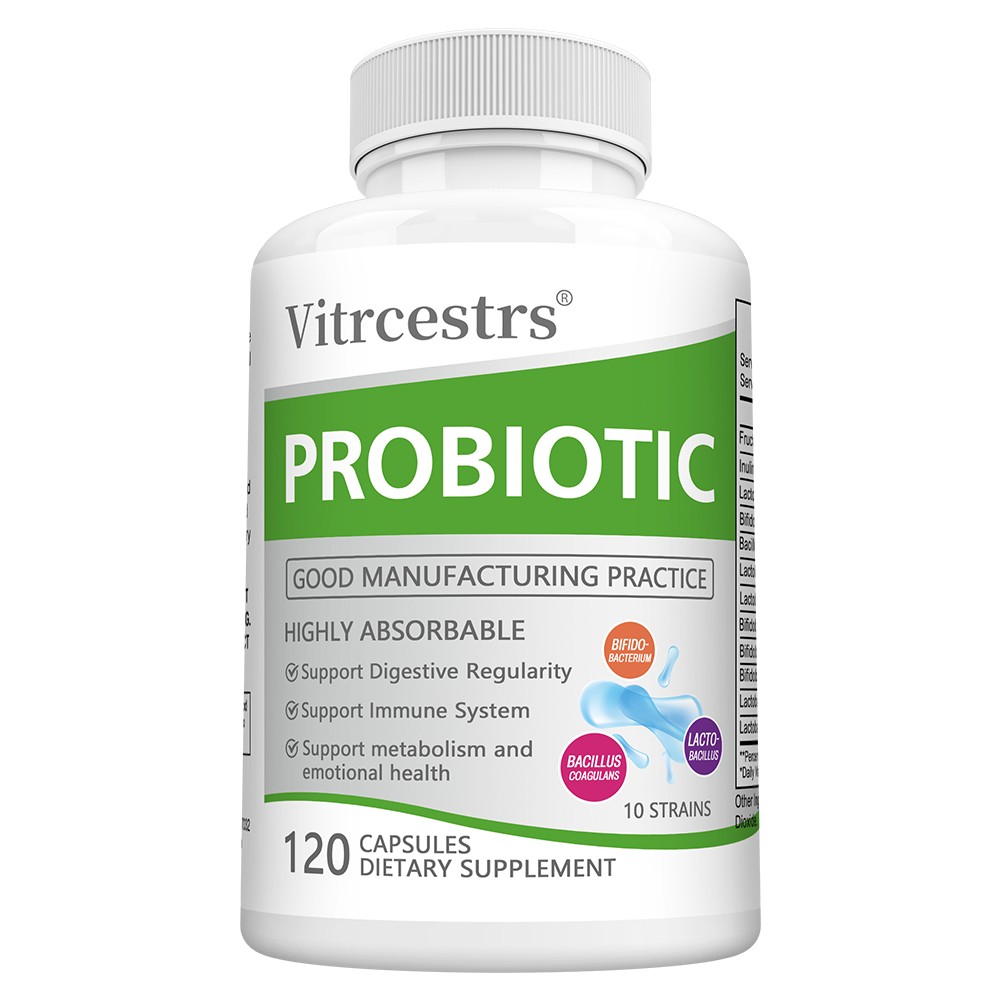 Clean Formula Synbiotic 30~120 Caps, Gluten Soy Dairy Free For Daily Gut Health