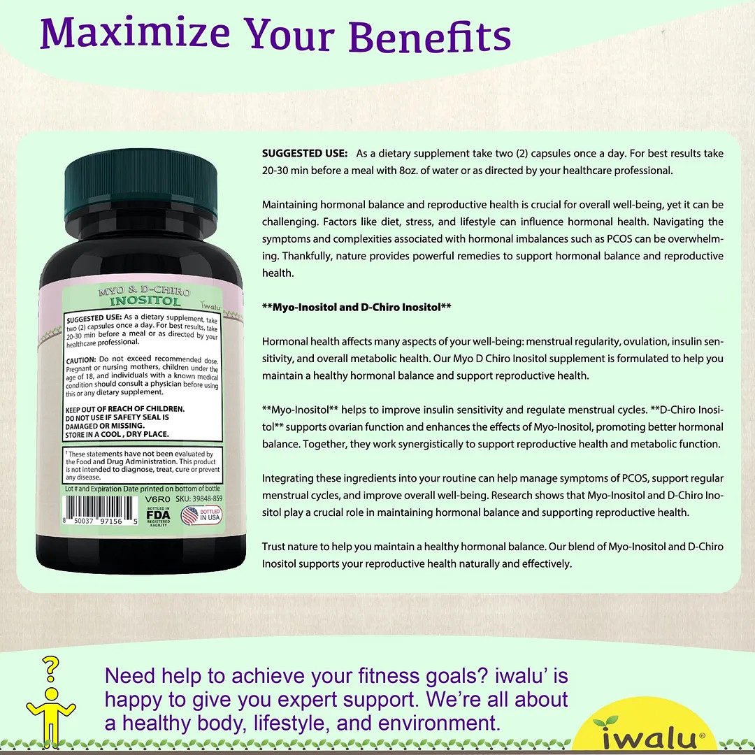 Inositol Hexaphosphate | Best Supplement Capsule Pill Men Women FREE SHIP