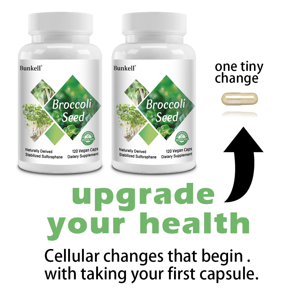 Broccoli Sulforaphane Capsules 660mg – Good for Heart Health and Brain Health