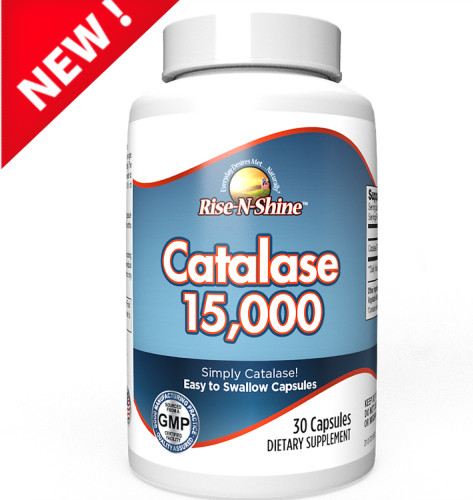 CATALASE 15,000 -Extra Strength Antioxidant Enzyme – 30 DAY SUPPLY