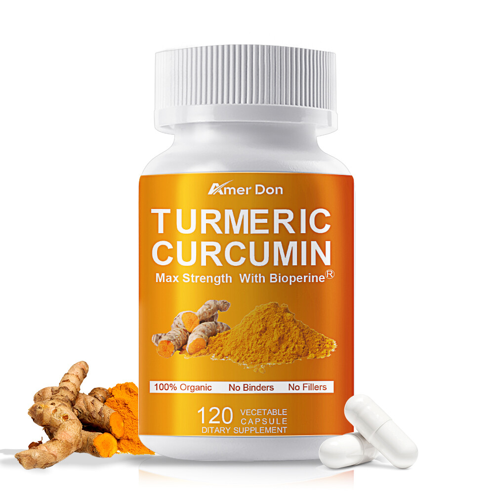 Turmeric Curcumin 10000mg With Bioperine superior Absorption 120 capsules