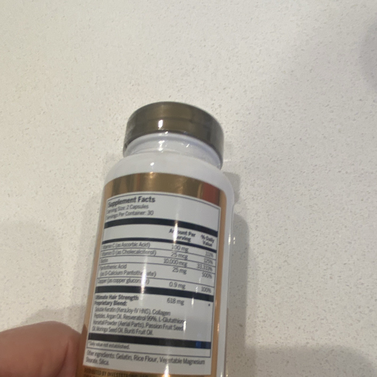Joyce Giraud Ultimate Hair Strength Pro Biotin 10,000 mcg 60 Capsules