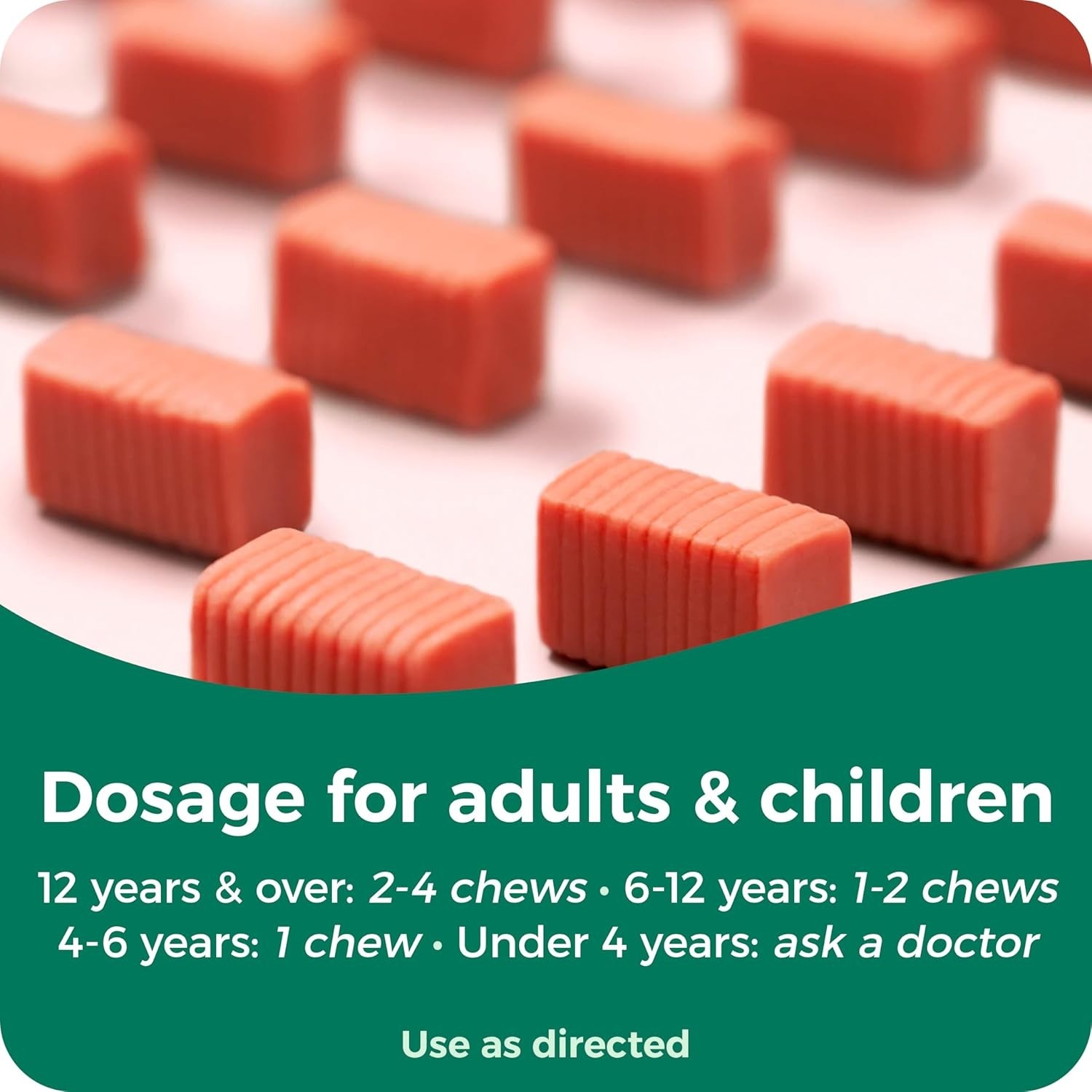 Dulcolax Kids Saline Laxative Soft Chews Watermelon Gentle Relief 15 Count