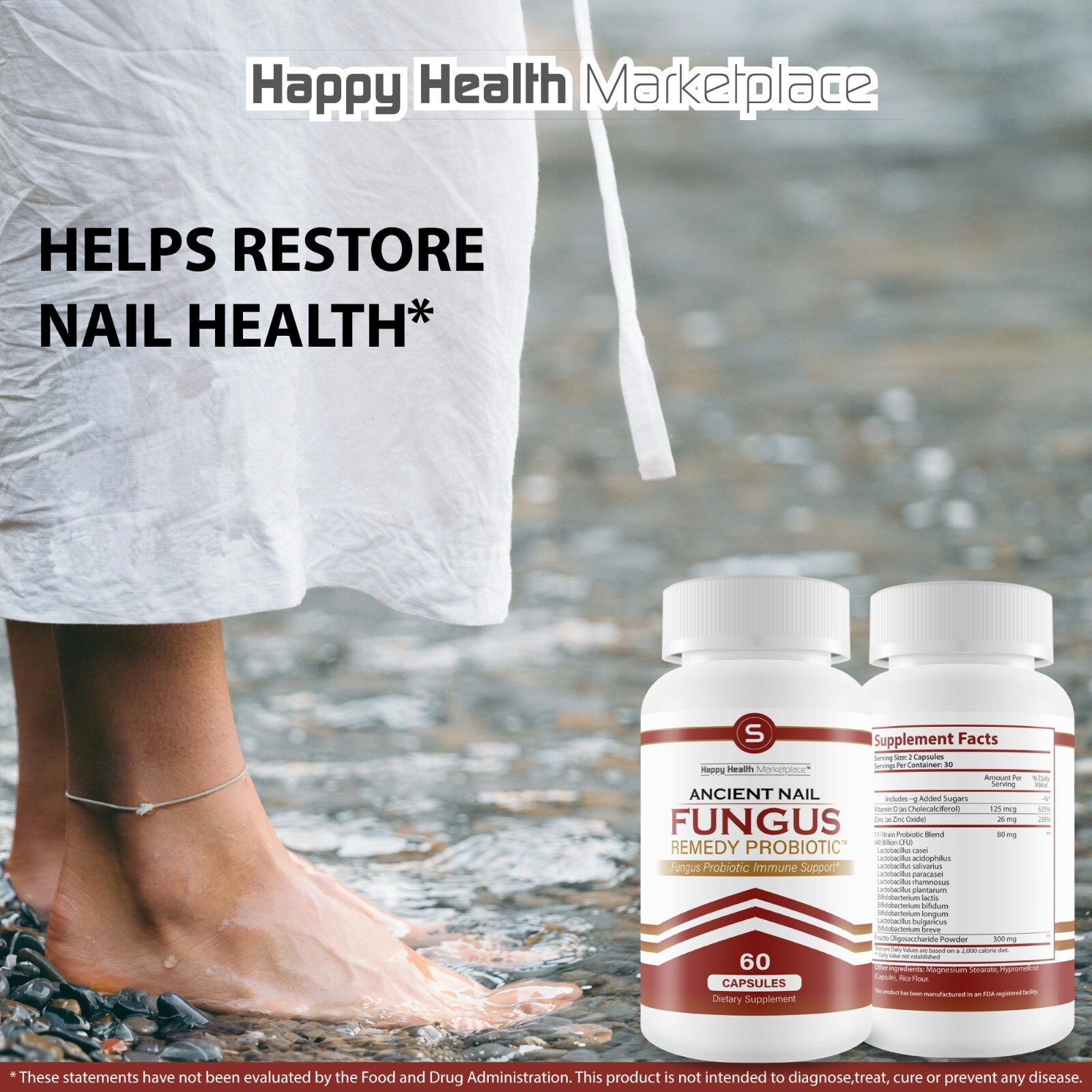 Ancient Nail Fungus Remedy Probiotic – Immune System Probiotic Fungus Support