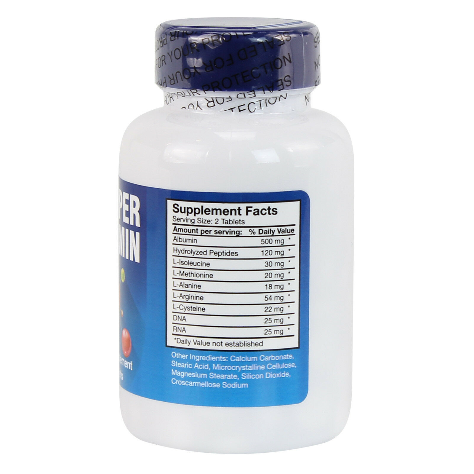 2 x Super Albumin 500 mg 100 Tablets 6 Months Supply