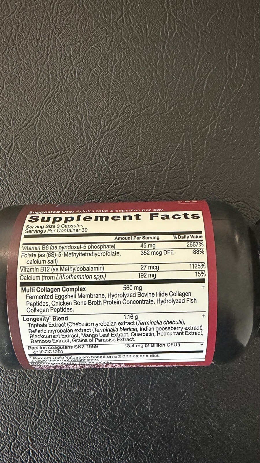 Ancient Nutrition Multi Collagen Advanced Longevity 90 Caps Exp 11/2027