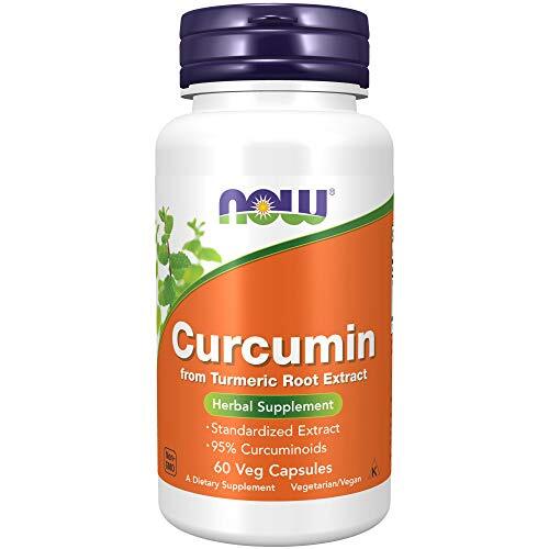 NOW FOODS Turmeric Curcumin 60 Veg Capsules