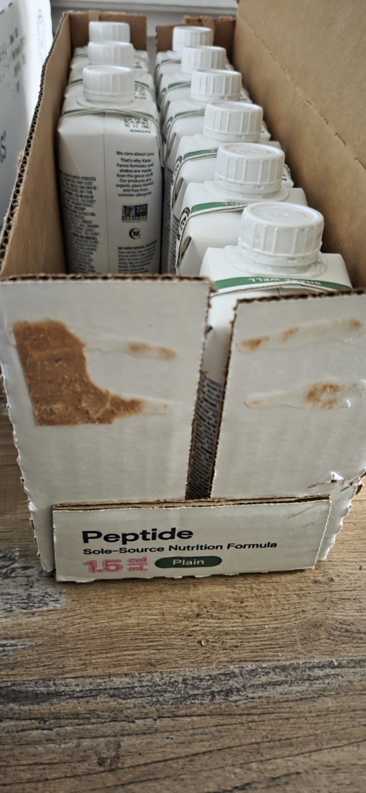 Kate Farms Peptide Nutrition Formula 1.5. 20 shakes!!!!