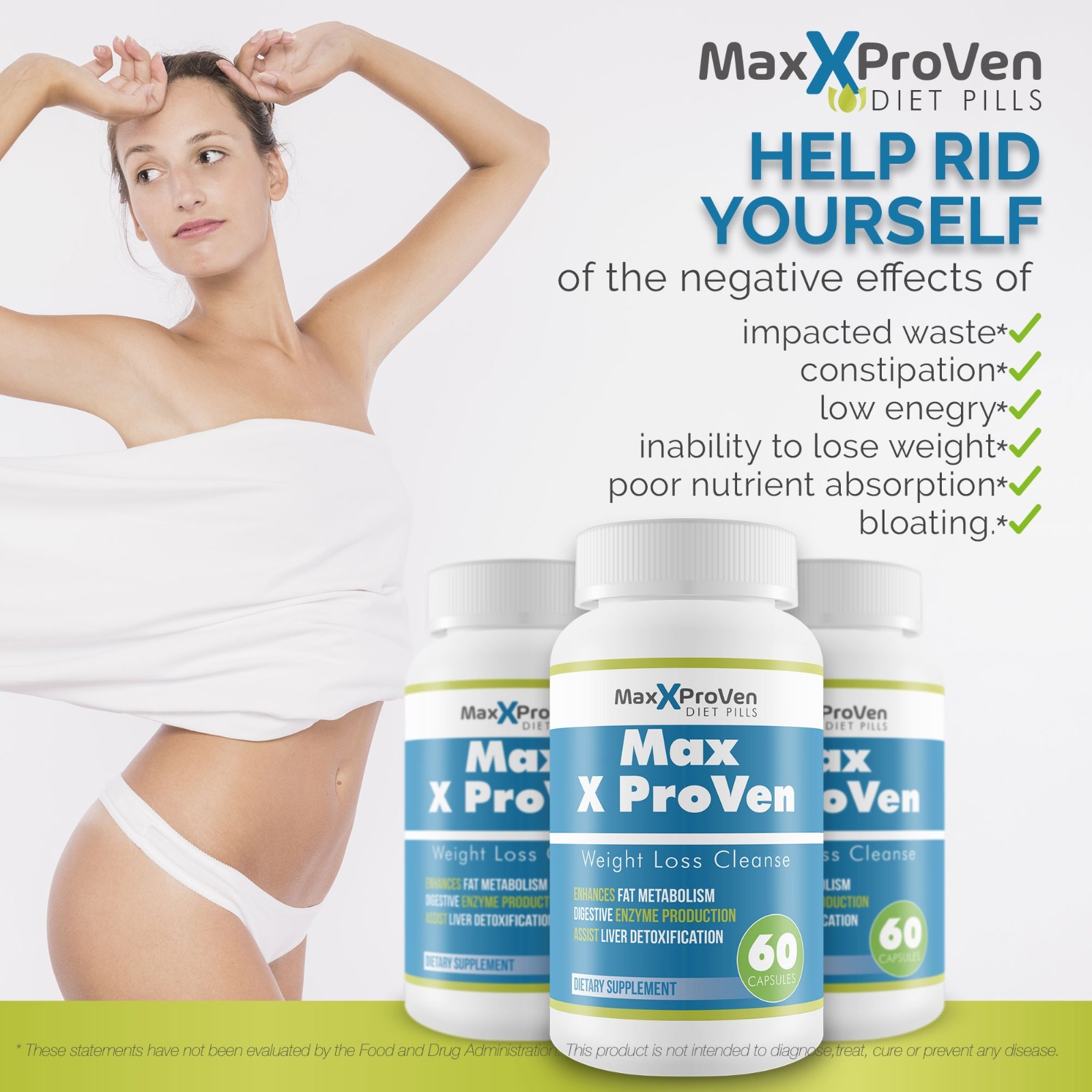 Max X ProVen Weight Loss Cleanse – Body Cleanse & Leptin Detox Weight Management