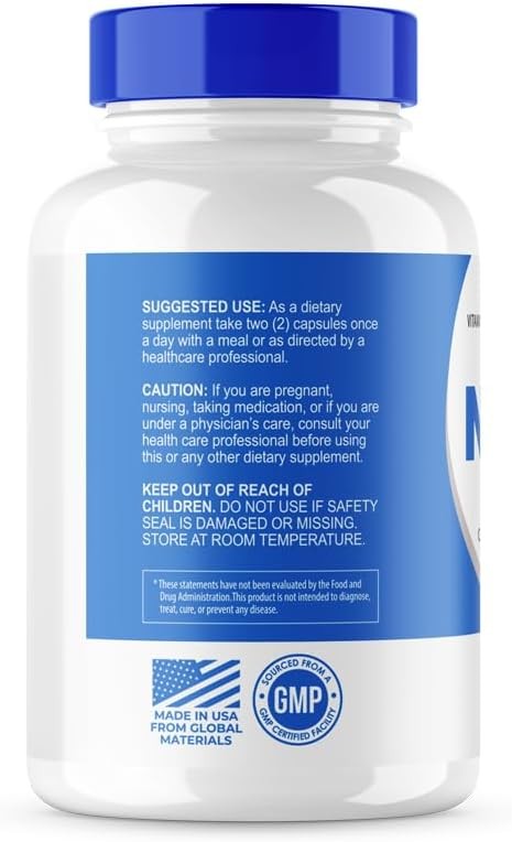 (5 Pack) Nerve Flow Capsules, Official NerveFlow Support Supplement Pills, Nerve