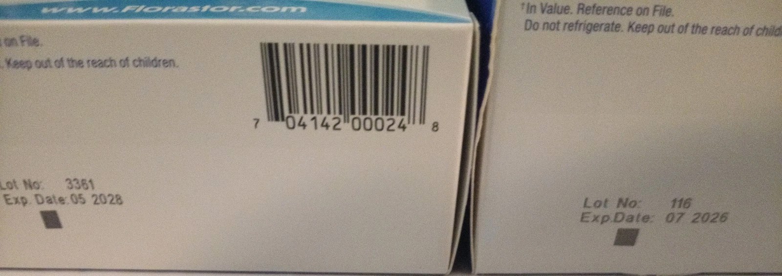 Lot Of 2 Florastor Gas & Bloat 30cap & Dual Action 20 Caps Exp-7/2026+