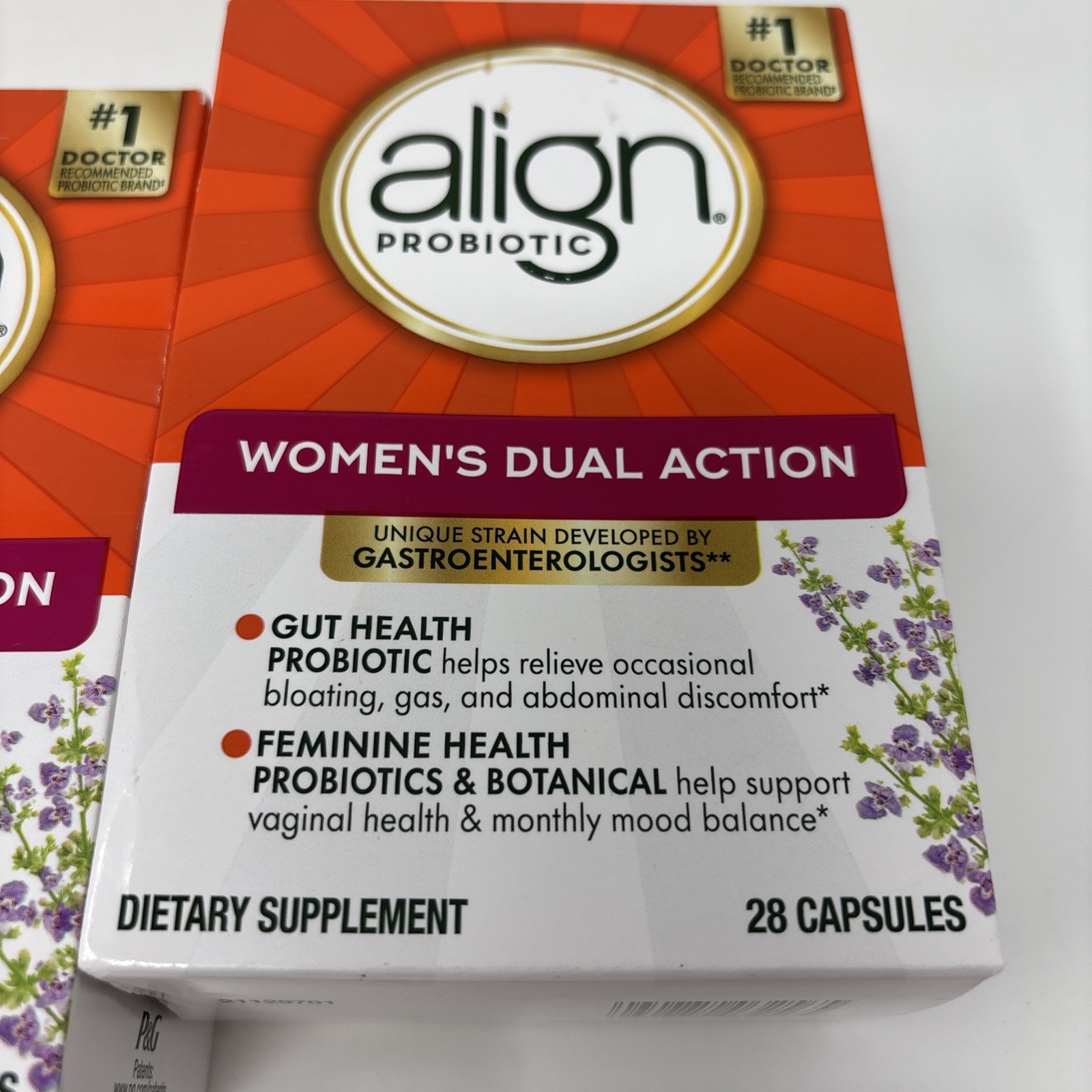 Align Probiotic Women’s Dual Action – 28 x 2(56 Capsules) Exp 12/2026+ Fast Ship