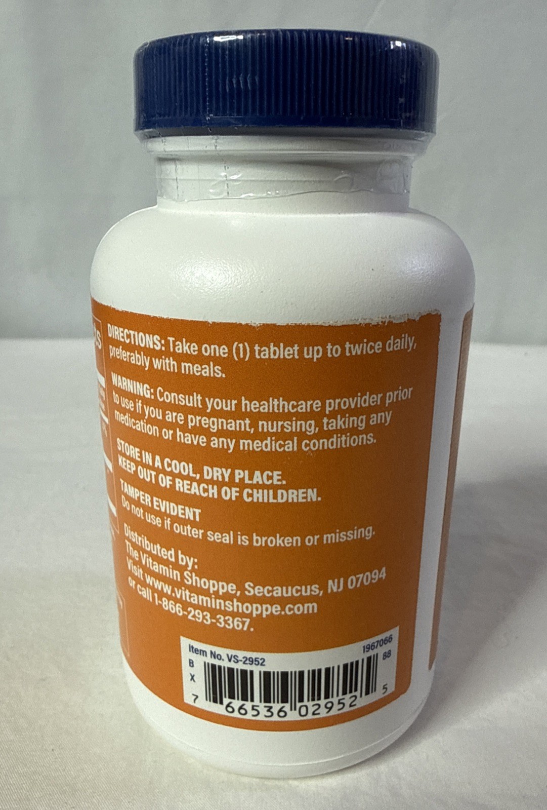 The Vitamin Shoppe DMAE 130mg Tablets 240ct Brain Health Mental Focus Adult