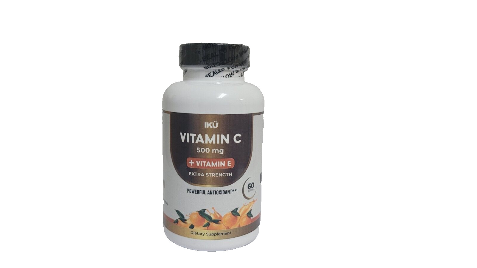 Vitamin C 500 mg+Vitamin E- 60 Soft gels, Powerful Antioxidant and Immune System