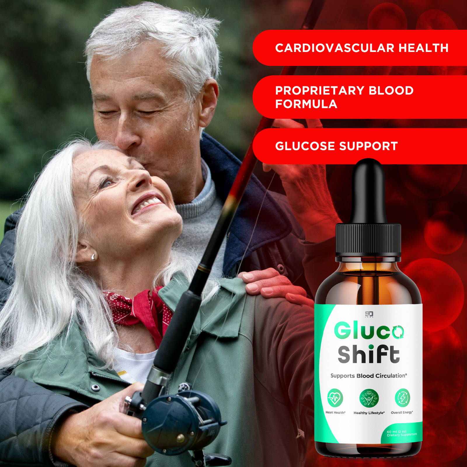 Gluco Shift Blood Drops – Supports Blood Health & Balanced Lifestyle – 3 Pack