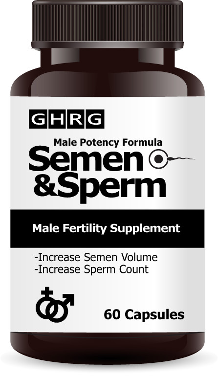 Semen & Sperm, Male Fertility Supplement, Increase Semen Volume, Sperm Count
