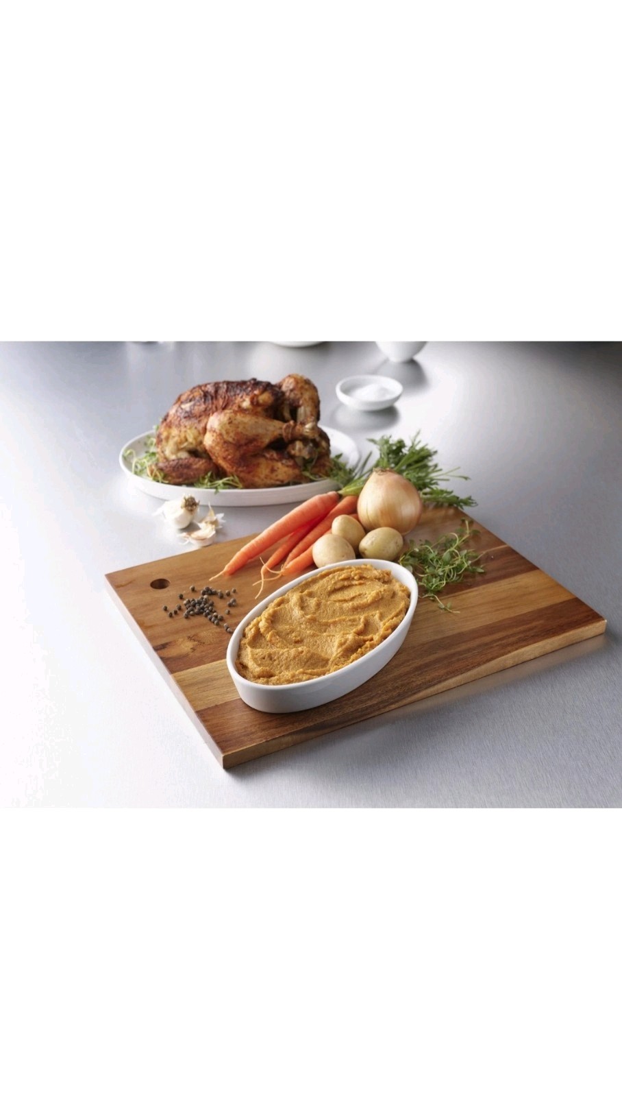 Thick & Easy 60748 Purees Microwave Meal Roasted Chicken Dinner 7.oz (7 Count)