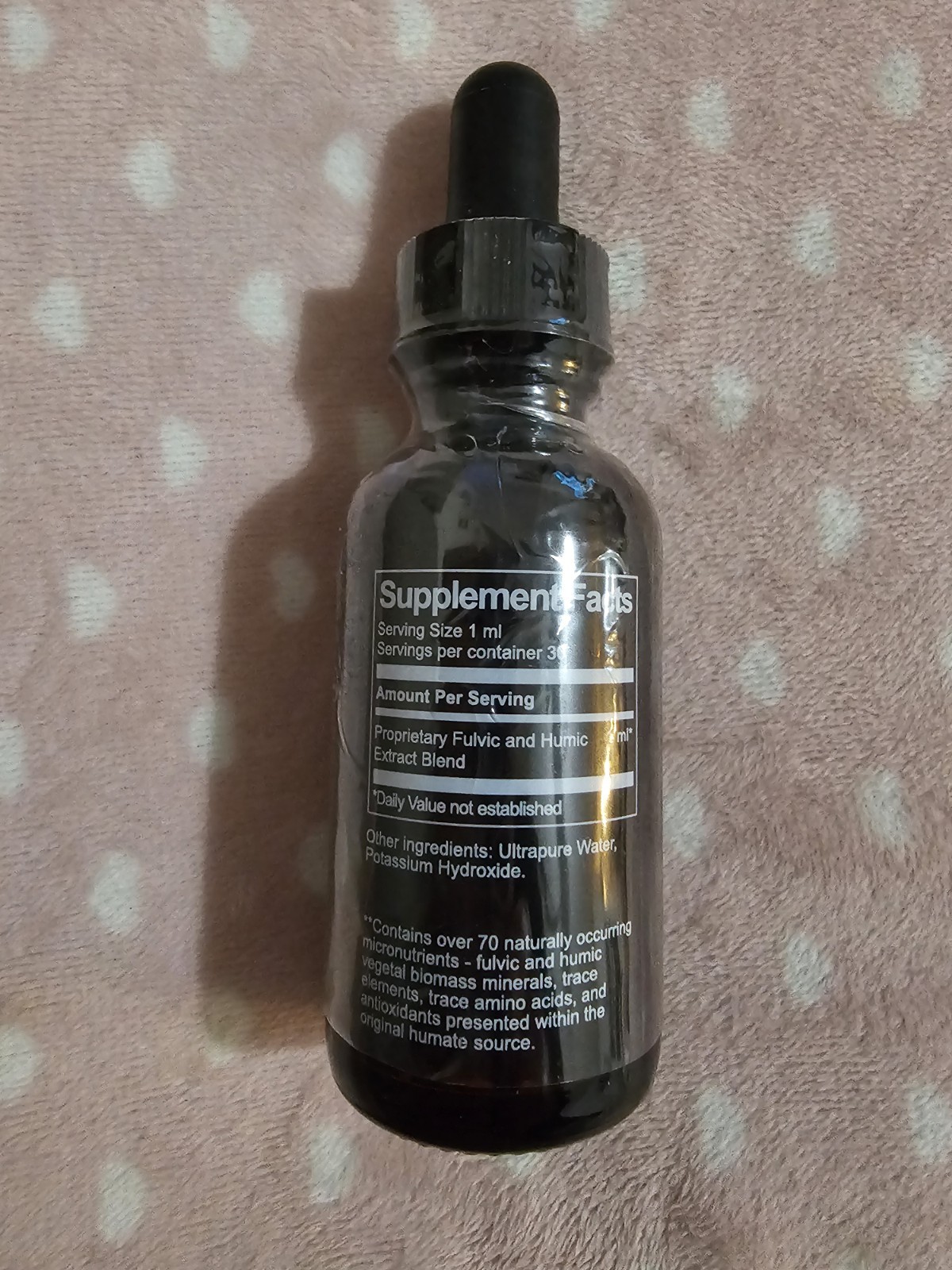 Coseva Advanced Fulvic Humic Acid Micronutrient Liquid Supplement 1 fl oz