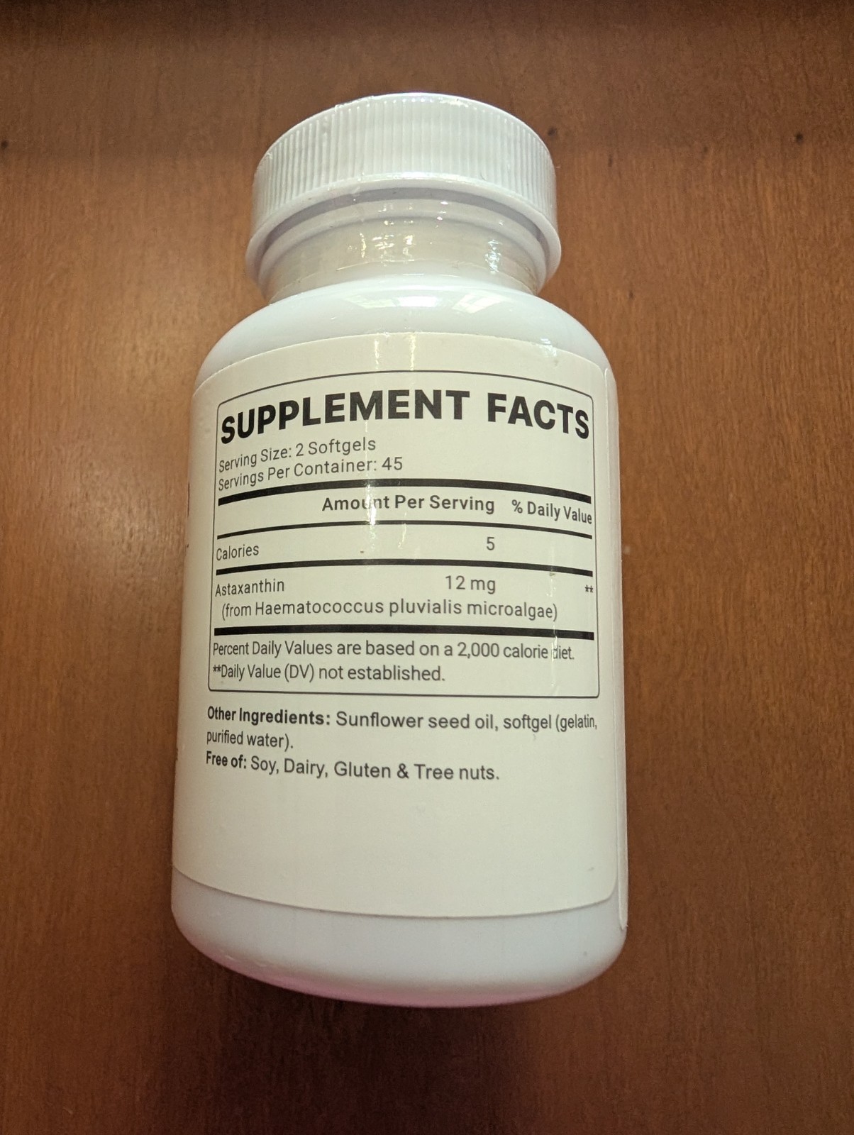 LOT Of 3, NutraWell Astaxanthin 12mg Antioxidant 90 Softgels GMO/Gluten/Soy Free