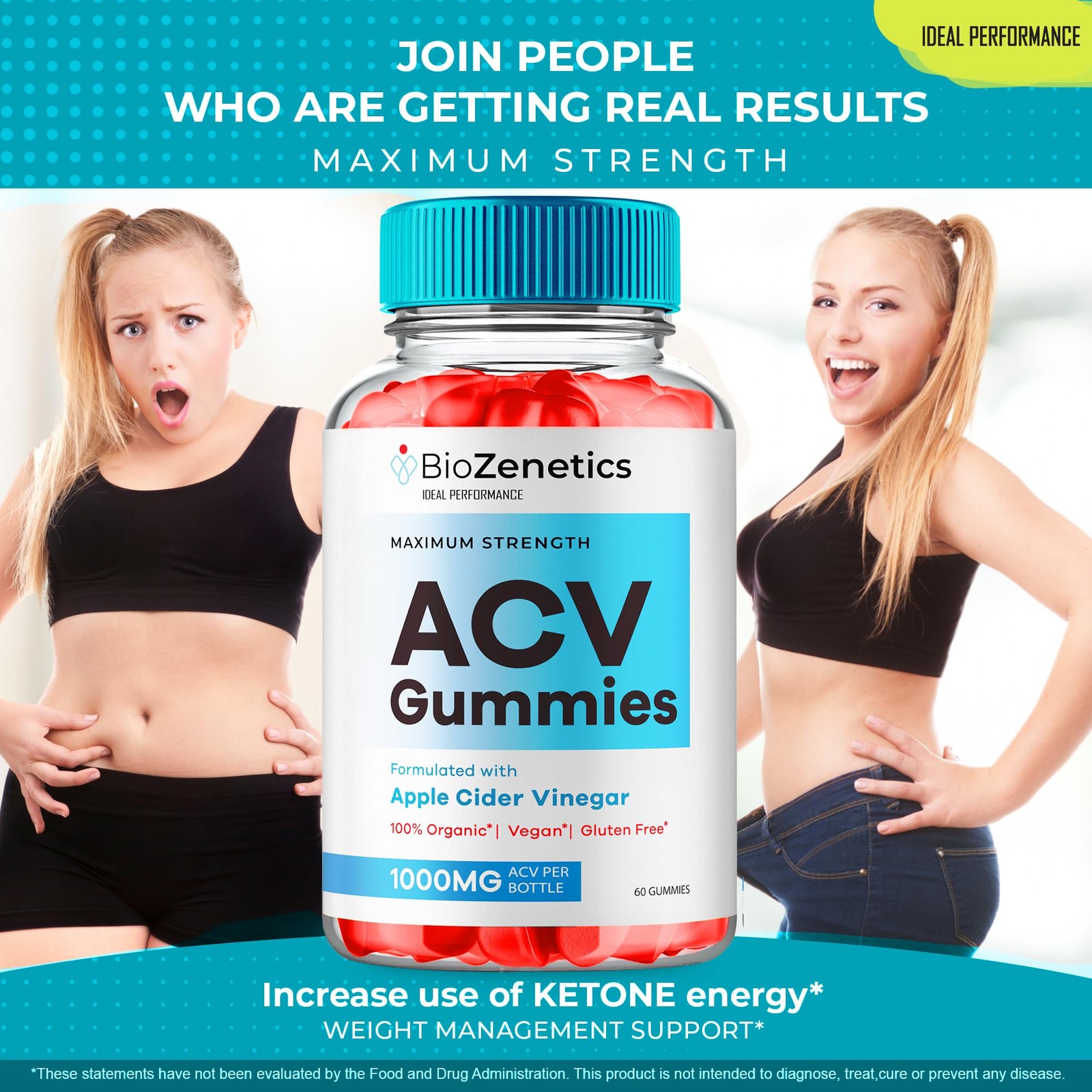 BioZenetics Bio Zenetics Weight Management Digestive Supplement – 60 Gummies