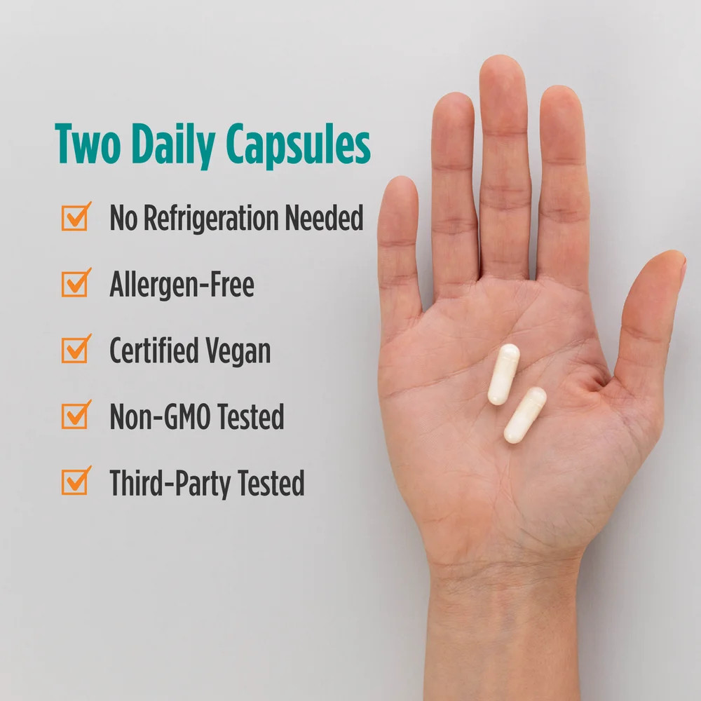 Nordic Naturals Nordic Flora Probiotic – Daily Probiotic, Vegan, 60 Count