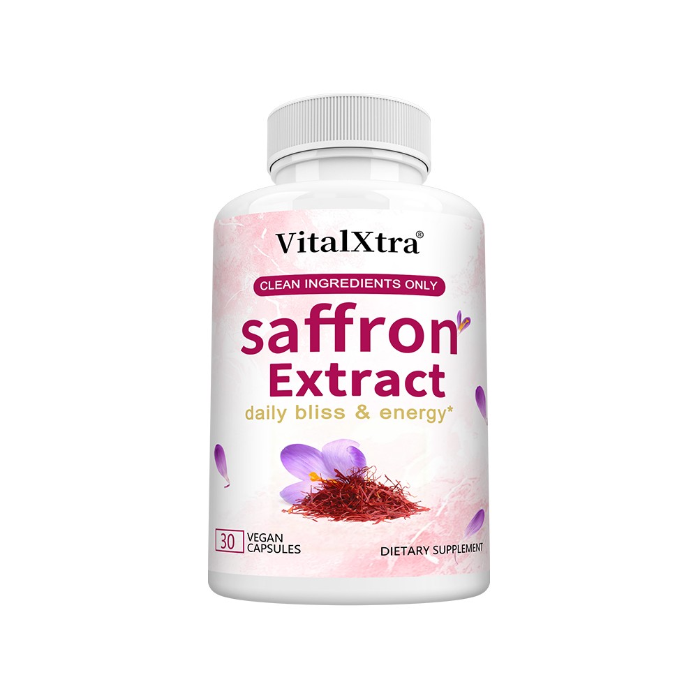 Premium Saffron Blend with Passion Flower 30~120Cap Emotional Balance Relaxation